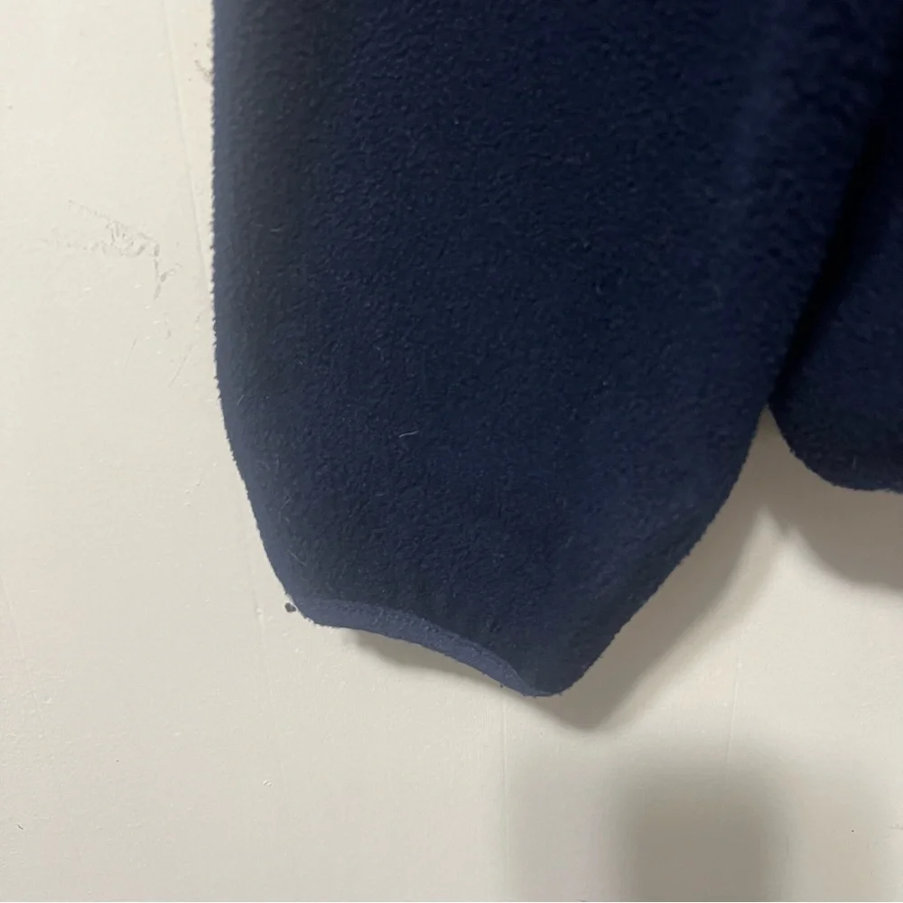 L.L. Bean Vintage 90’s Men's Deep Blue Zip-Up Fleece Jacket Size XL Tall